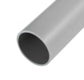 Труба гладкая жесткая d20 ПВХ серая (дл 3м) REXANT